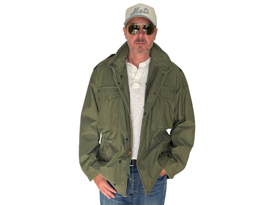 Large Reg. Authentic 1975 US army M-65 field jacket Military - USA Vintage Bcn