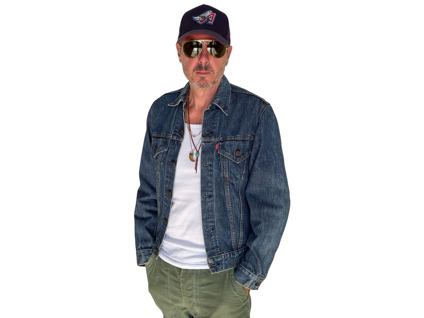 Size 38US / 48EU. Vintage Early 70s 2 pocket Levi’s Denim Jacket 70505 – Single Stitch, Made in USA - USA Vintage Bcn