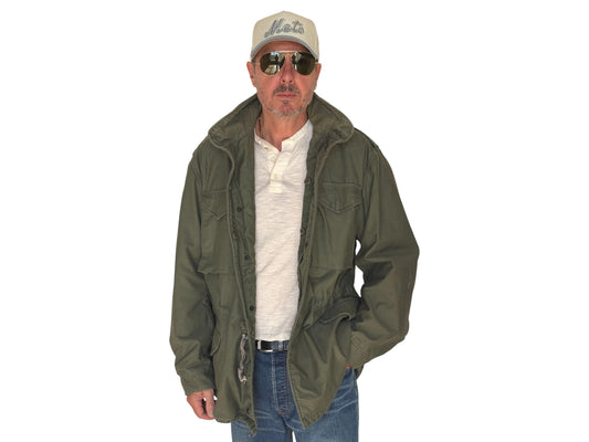 Large Long . Authentic USMC 1987 US M-65 field jacket Military - USA Vintage Bcn