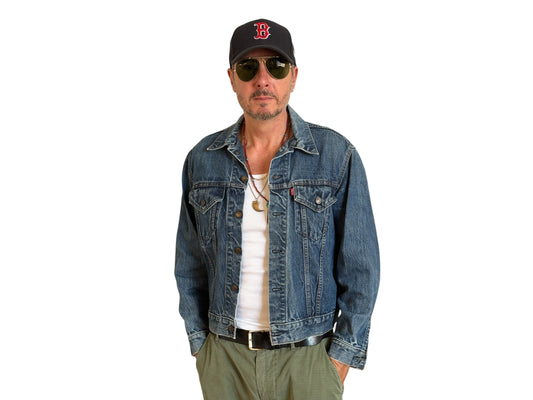 Size 42US / 52EU . Vintage 70s Levis single stitch jacket Made in USA. - USA Vintage Bcn
