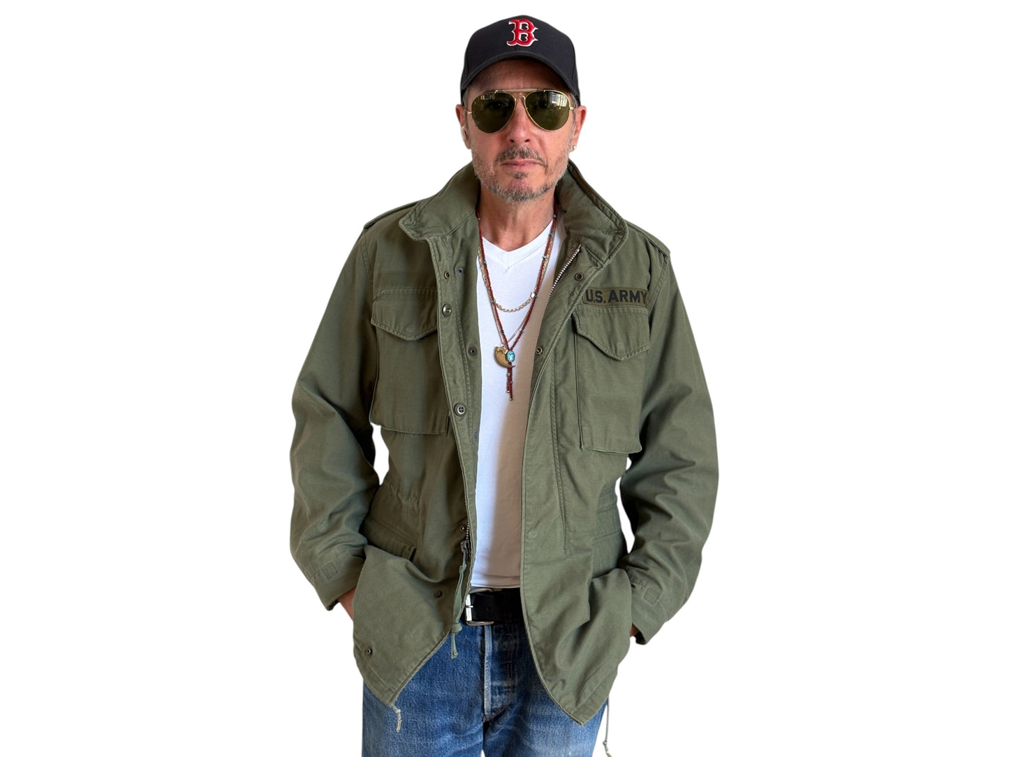 Small Long. Authentic Alpha Industries 1969 US Army M-65 Field Jacket – OG-107 – Vintage Military Issue - USA Vintage Bcn
