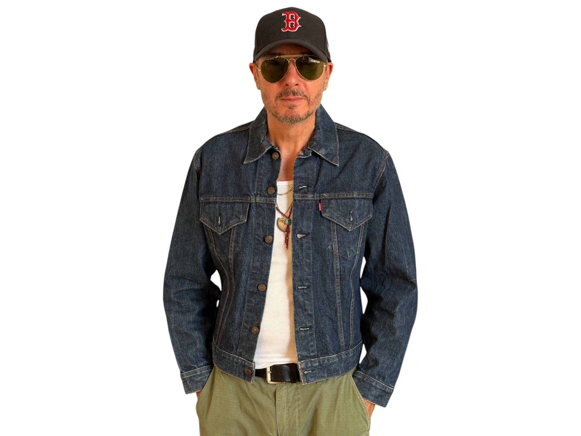 Size 42US / 52EU . Vintage 70s Levis jacket Made in USA. - USA Vintage Bcn