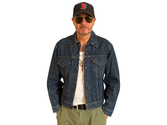 Size 42US / 52EU . Vintage 70s Levis jacket Made in USA. - USA Vintage Bcn