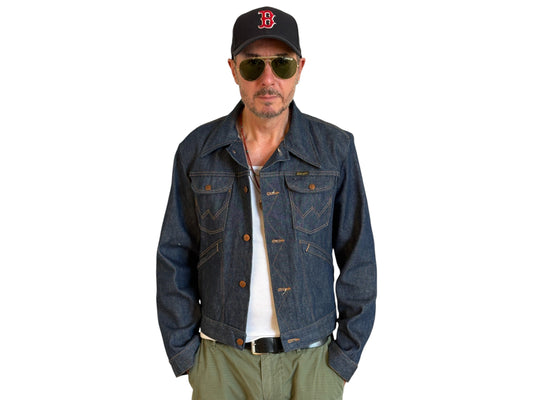Size 40US / 50EU. Authentic 126MJ 80s Wrangler jacket – Made in the USA - USA Vintage Bcn