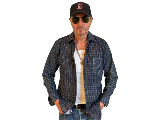 Size Med. Vintage 80s Dickies Flannel Plaid Shirt – Retro Grunge Workwear - USA Vintage Bcn
