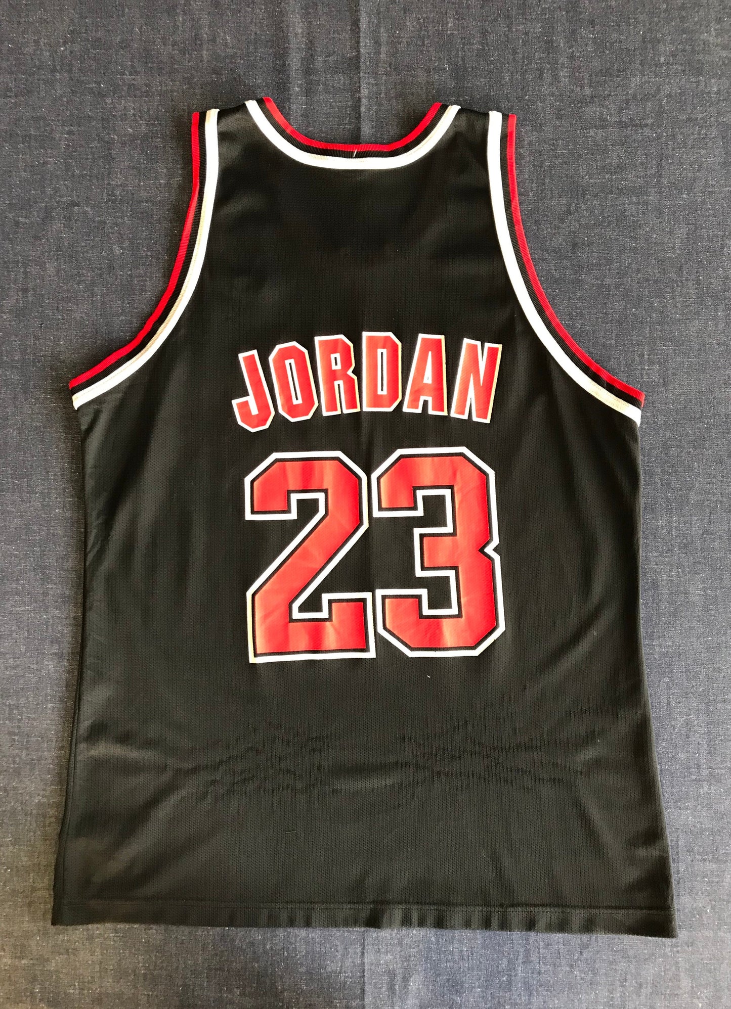 Size: 48 Vintage Champion Jordan Jersey Chicago Bulls #23 NBA  90s