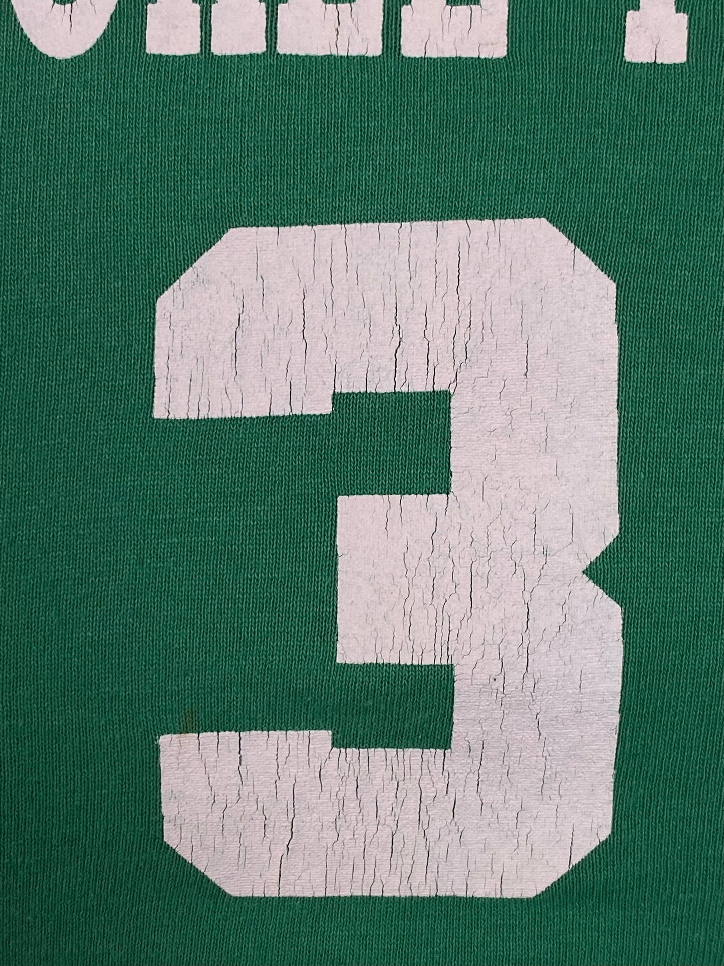 Vintage 80s Basketball T-shirt 50/50 Made in USA by Russell - Size S