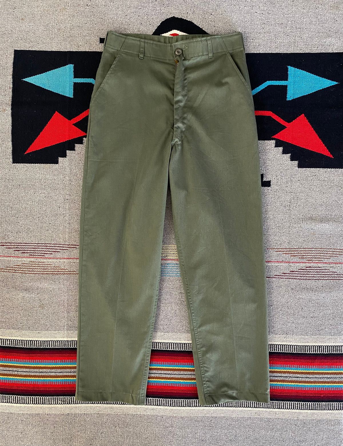 Authentic Vintage 1991 US Army OG-507 Fatigue Pants 31X30 | Classic Military Wear-AJ357 Studio