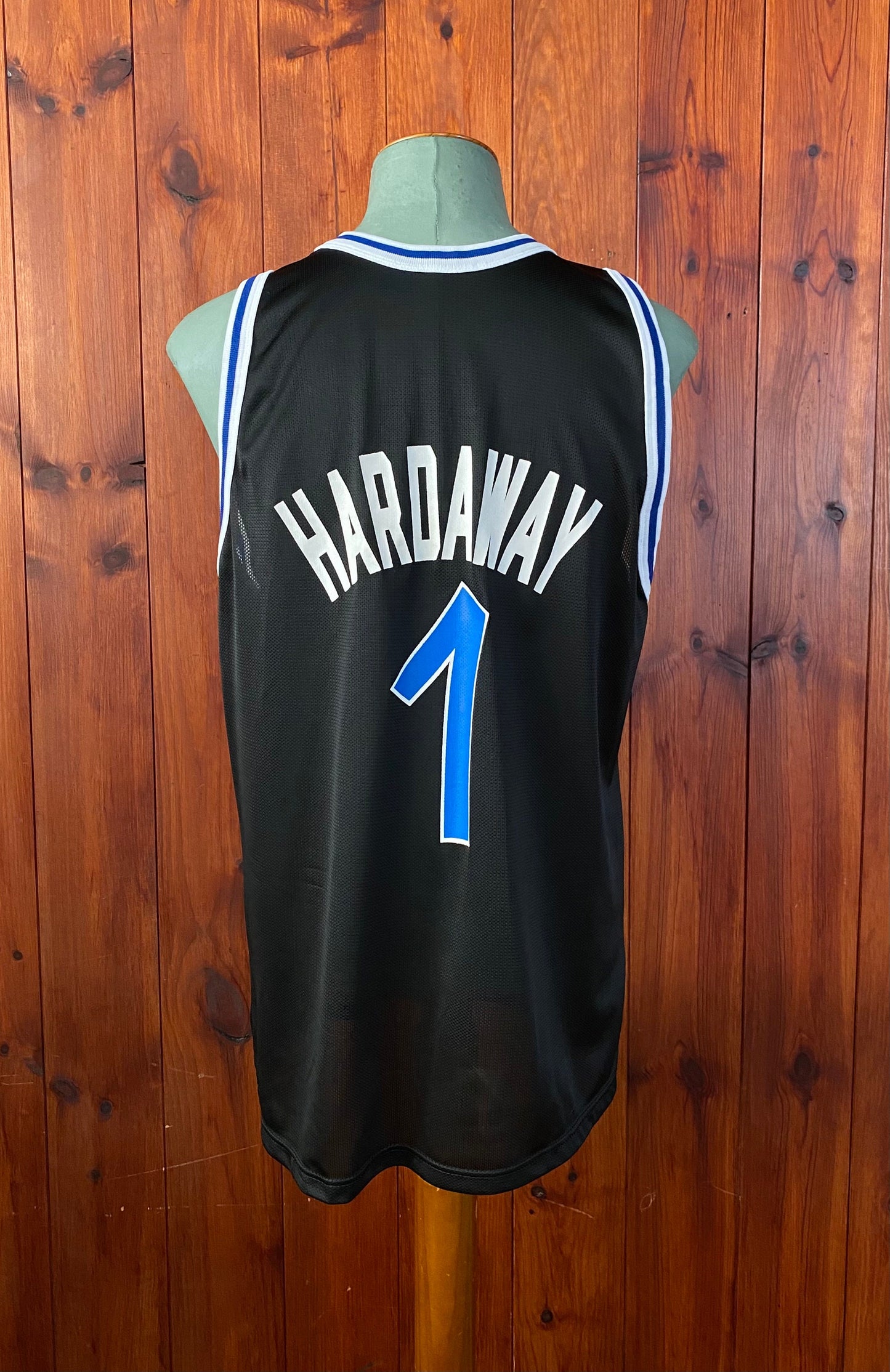 Size 48 VTG 90s Orlando Champion NBA jersey, Player Hardaway #01