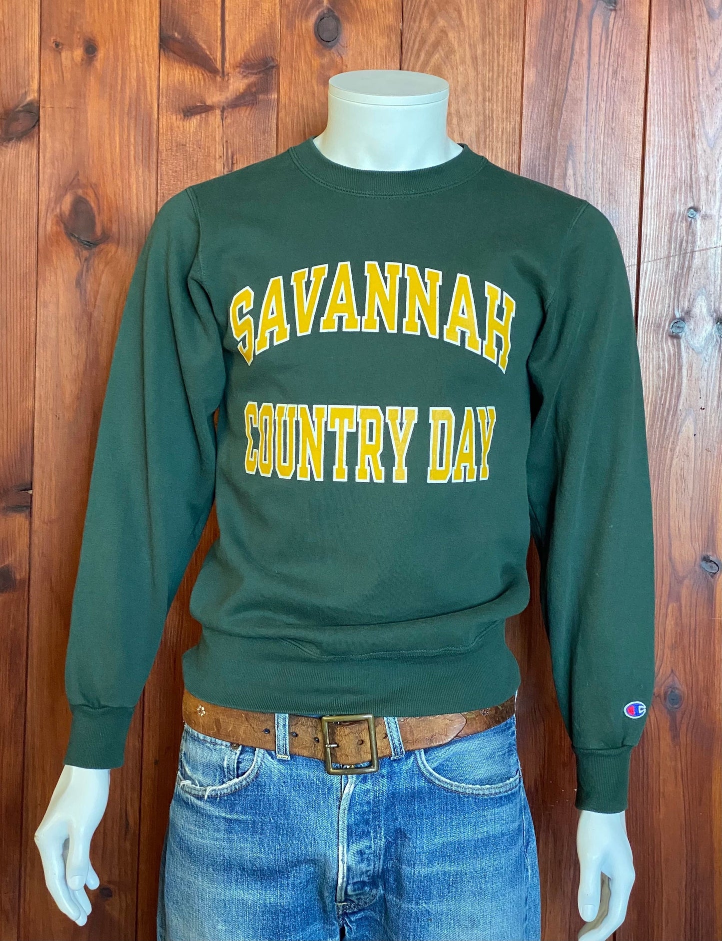 Size S. Champion 90s Vintage  sweatshirt Made in USA Savannah