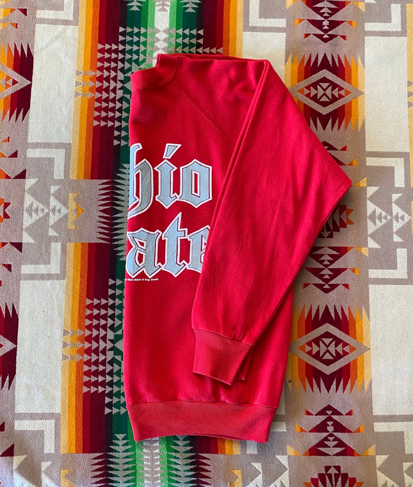 Size XL. Ohio State 80s vintage sweatshirt made in USA