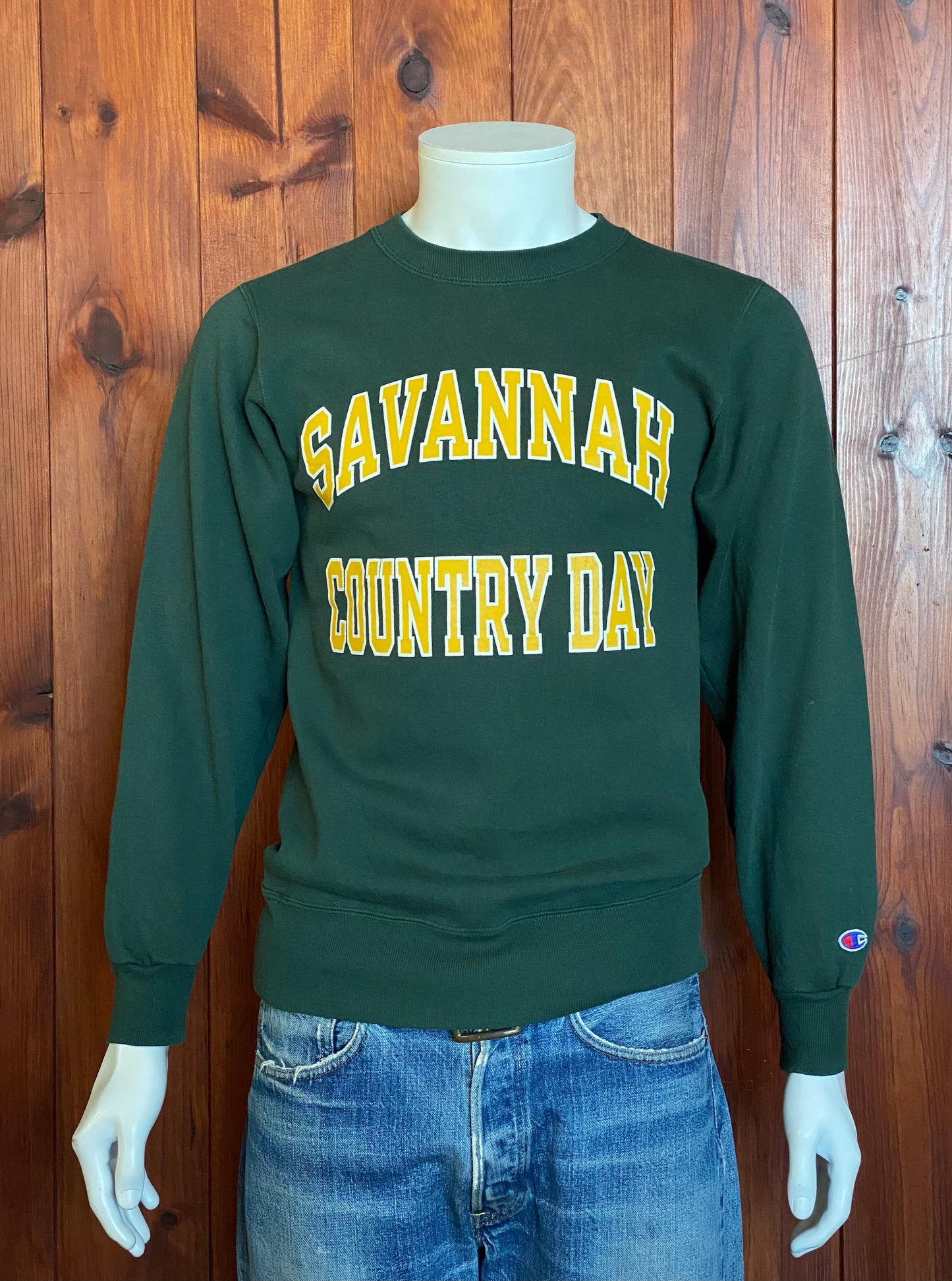 Size S. Champion 90s Vintage  sweatshirt Made in USA Savannah