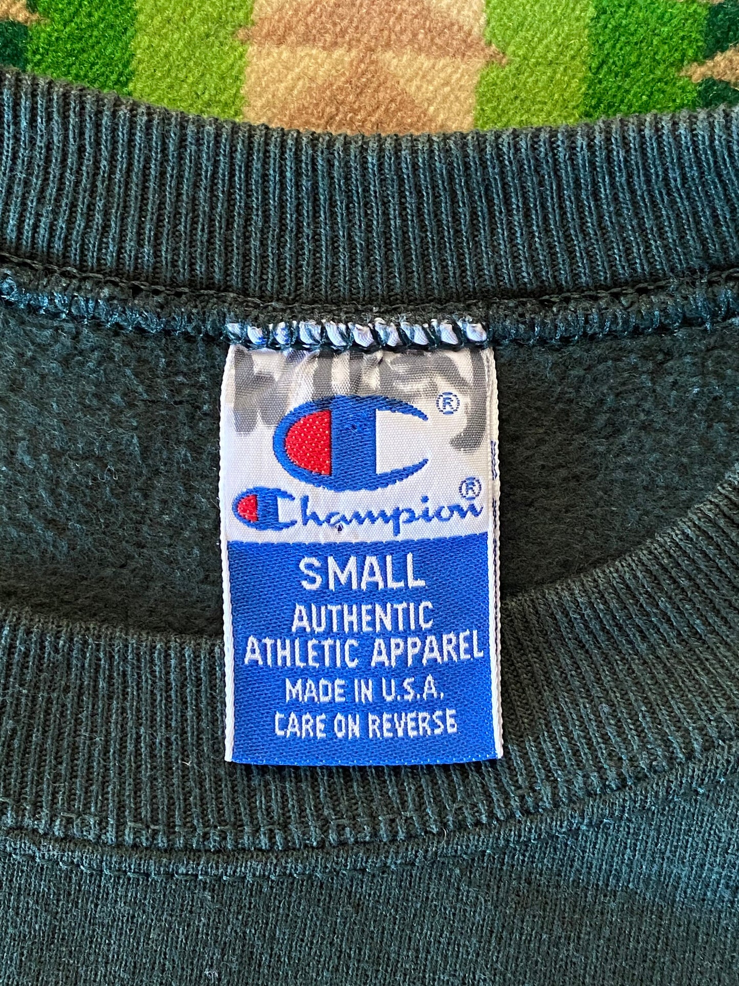 Size S. Champion 90s Vintage  sweatshirt Made in USA Savannah