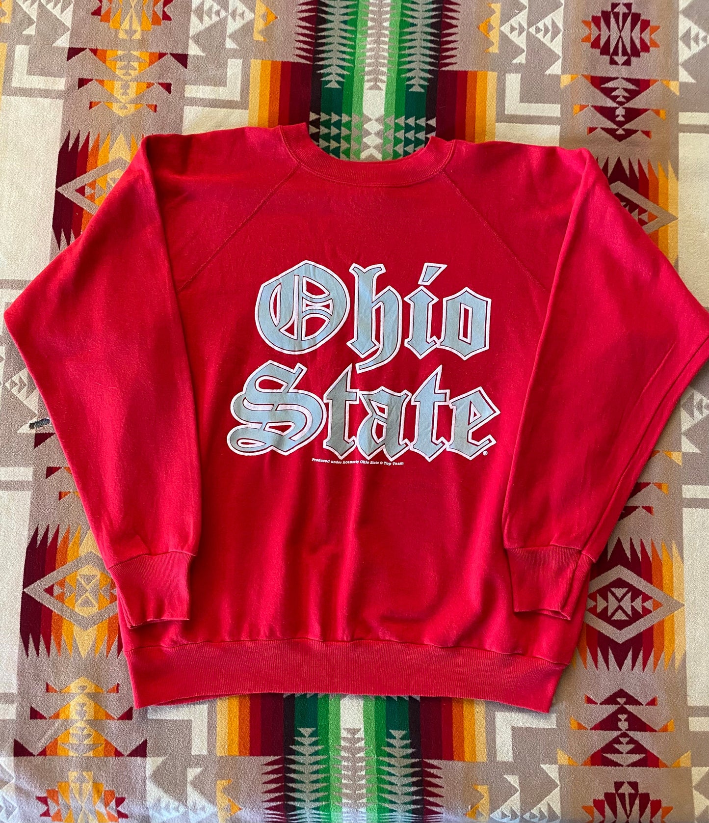 Size XL. Ohio State 80s vintage sweatshirt made in USA