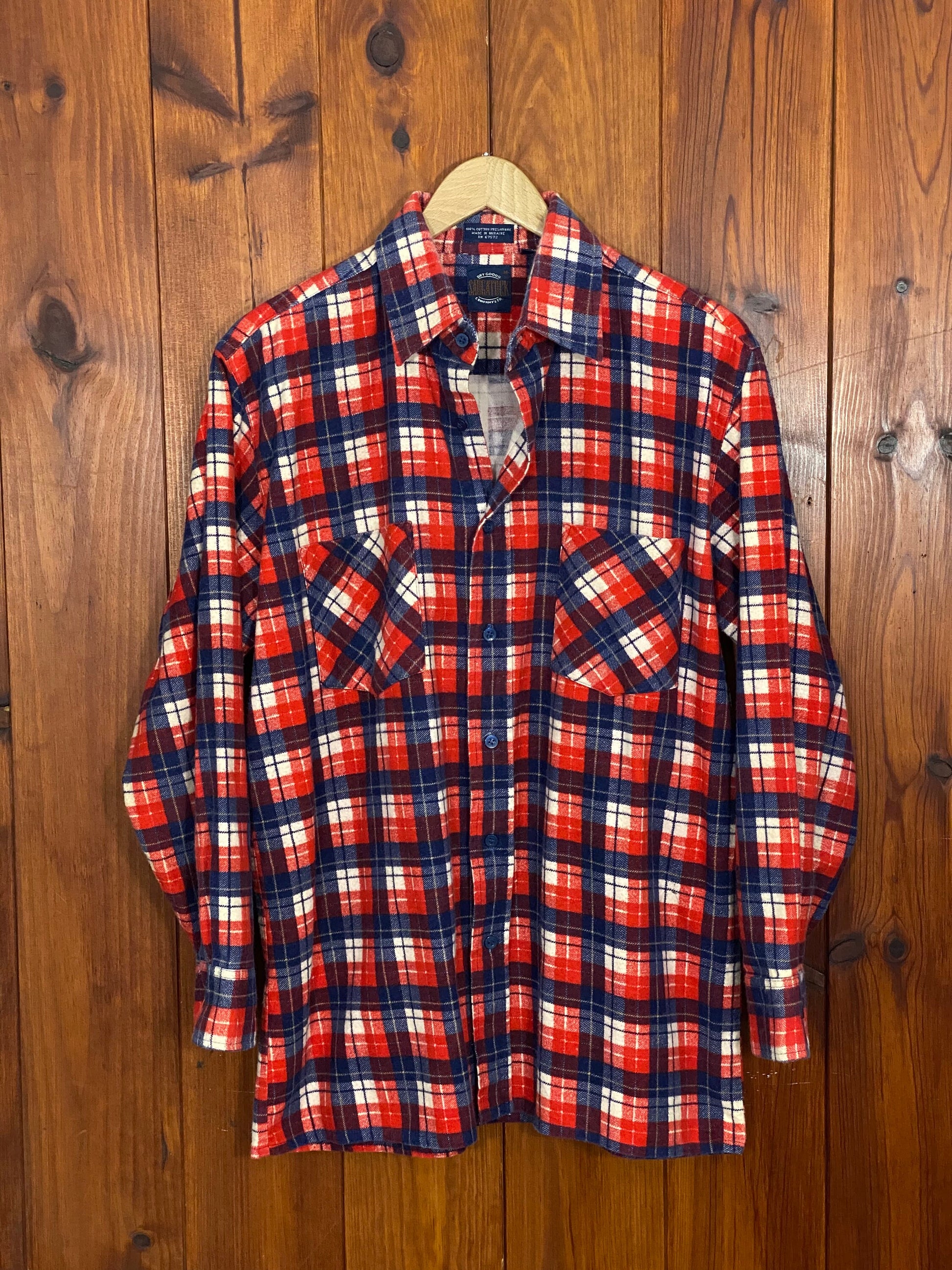 Vintage 90s Flannel Shirt - Size M | USA Vintage BCN