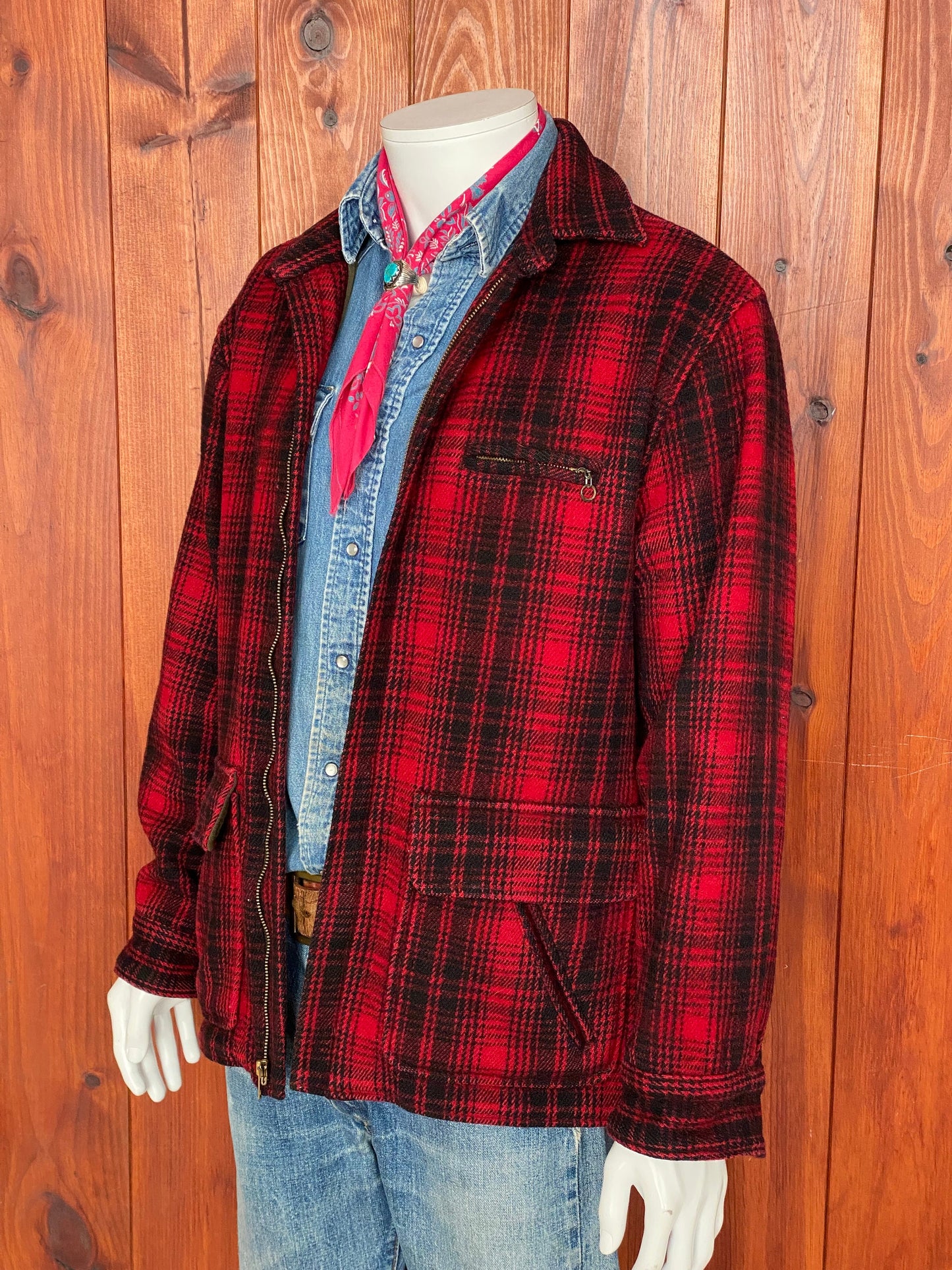 Size Large Ralph Lauren Wool Hunting Vintage Jacket - Classic Style