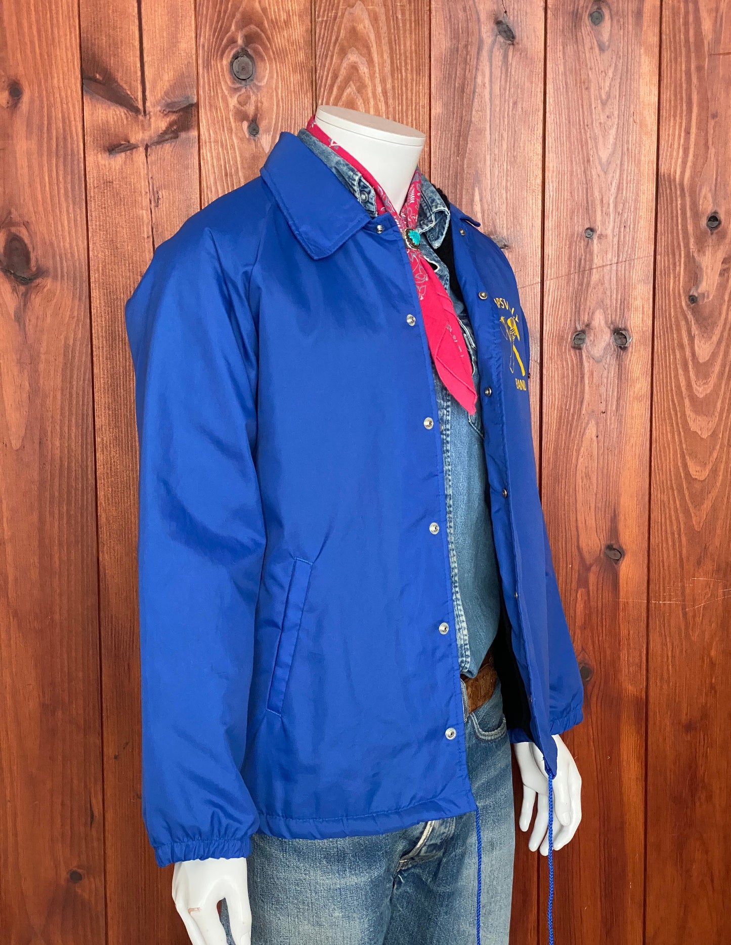 Vintage Kempsville band 80s windbreaker made by College Lane Size: S