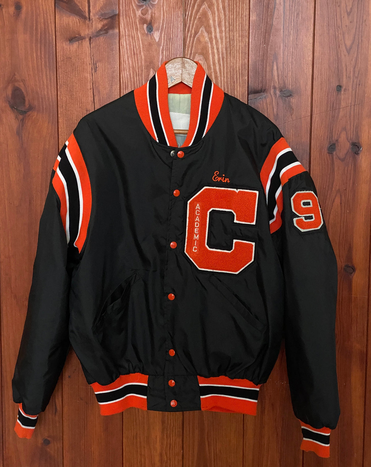 Size L. Vintage 97 football band Jacket Coldwater Cavaliers-AJ357 Studio