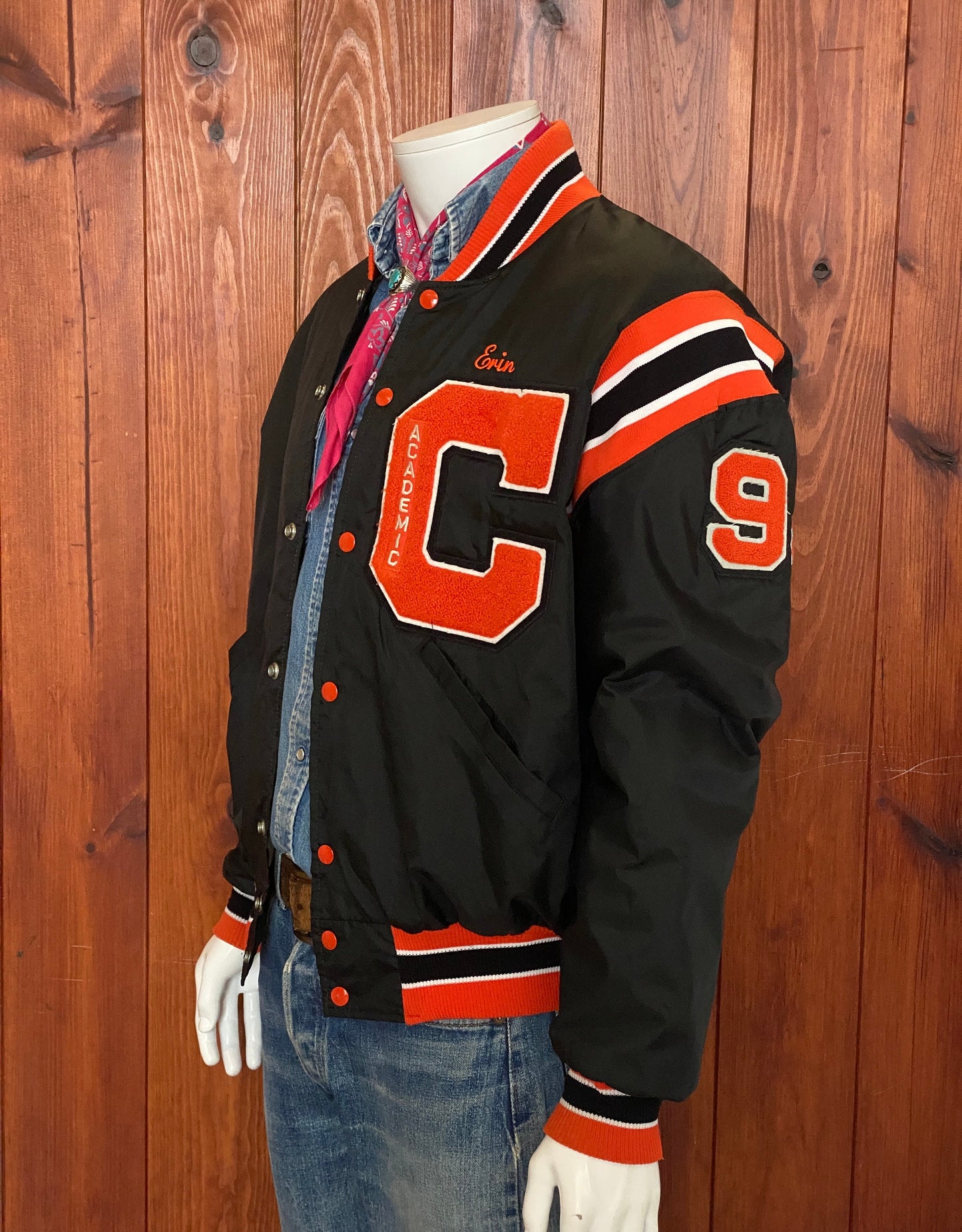 Size L. Vintage 97 football band Jacket Coldwater Cavaliers