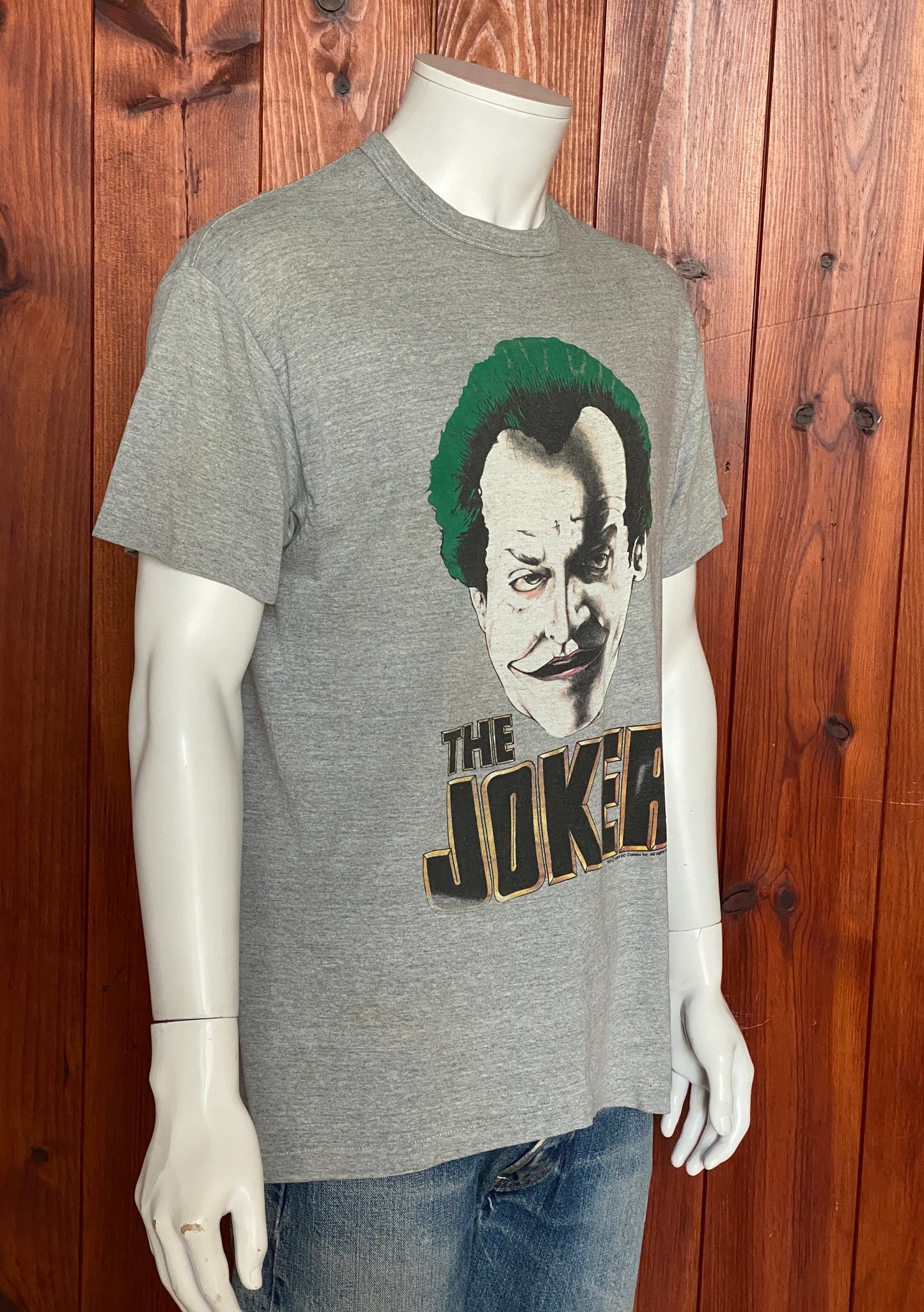 Size XL. Made In USA 1989 Comics Inc Jocker t shirt