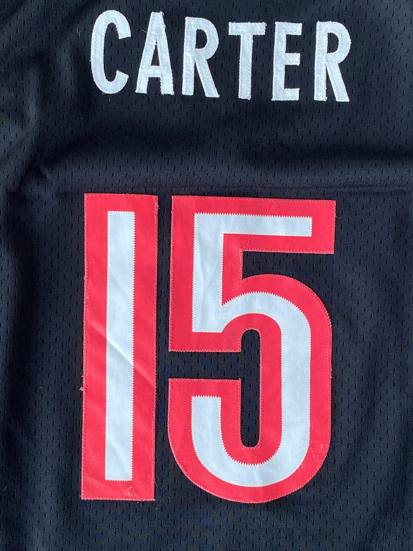 Size L. Vintage Toronto Raptors Vince Carter #15 Nike NBA Swingman Purple Jersey