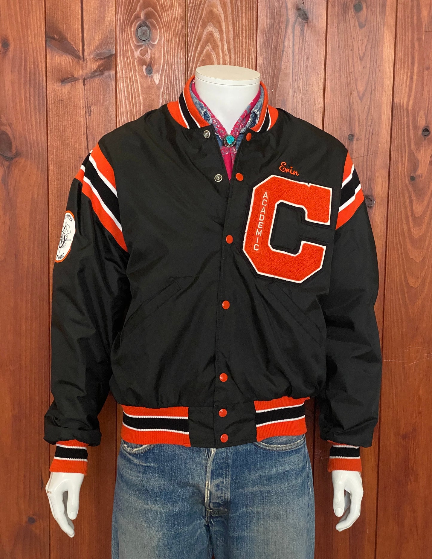 Size L. Vintage 97 football band Jacket Coldwater Cavaliers