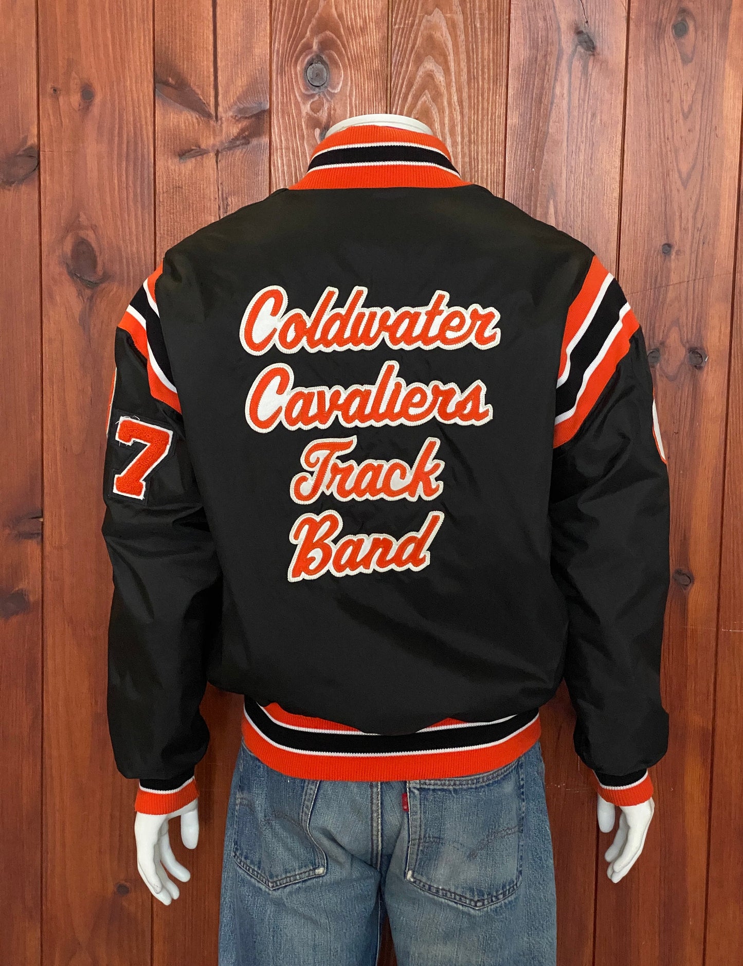 Size L. Vintage 97 football band Jacket Coldwater Cavaliers