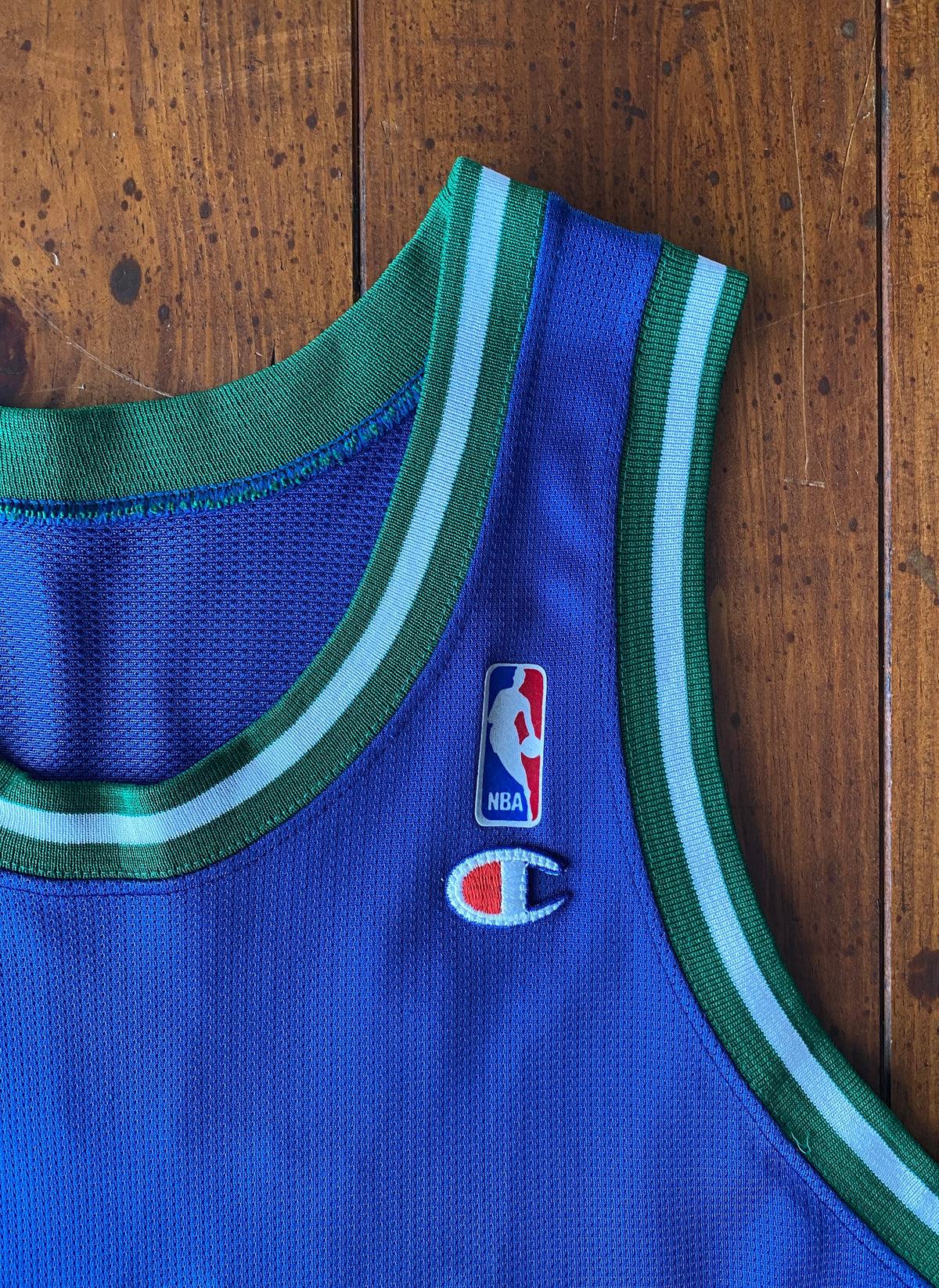 Size 40. VTG 90s NBA Champion Dallas #5 Kidd jersey Made In USA-AJ357 Studio