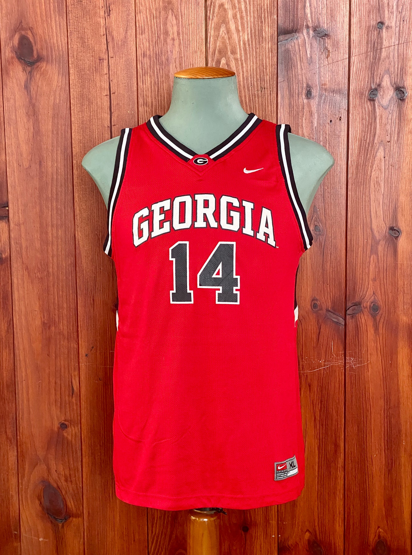Youth XL. Vintage Nike NBA Georgia jersey #14