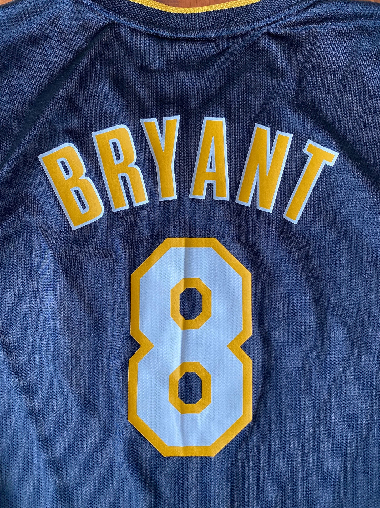 Size XXL. Kobe Bryant #8 Vintage Lakers Jersey by reebok