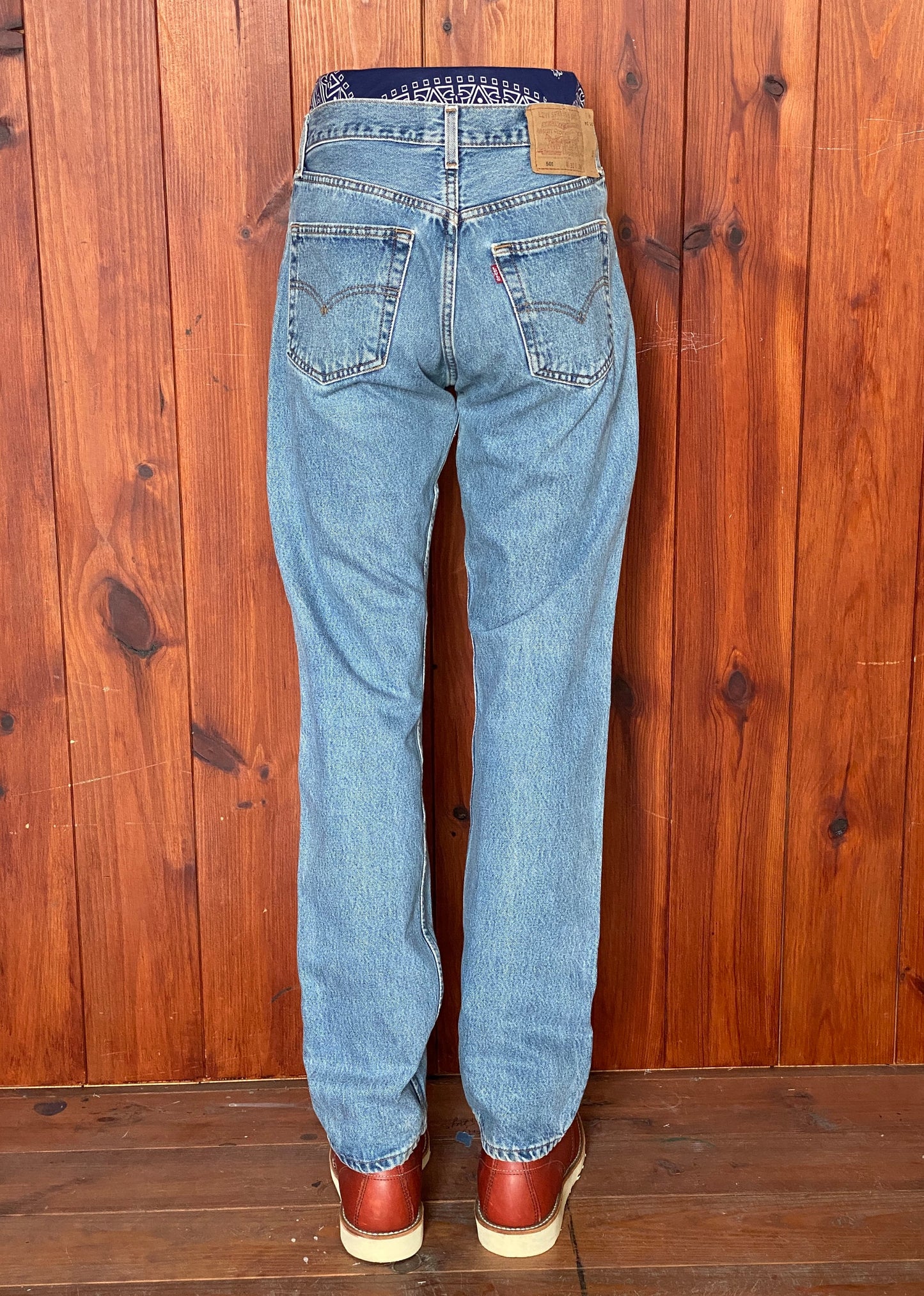 Levi's 501 Vintage Jeans Made In Mexico - Size 32x34 Blue