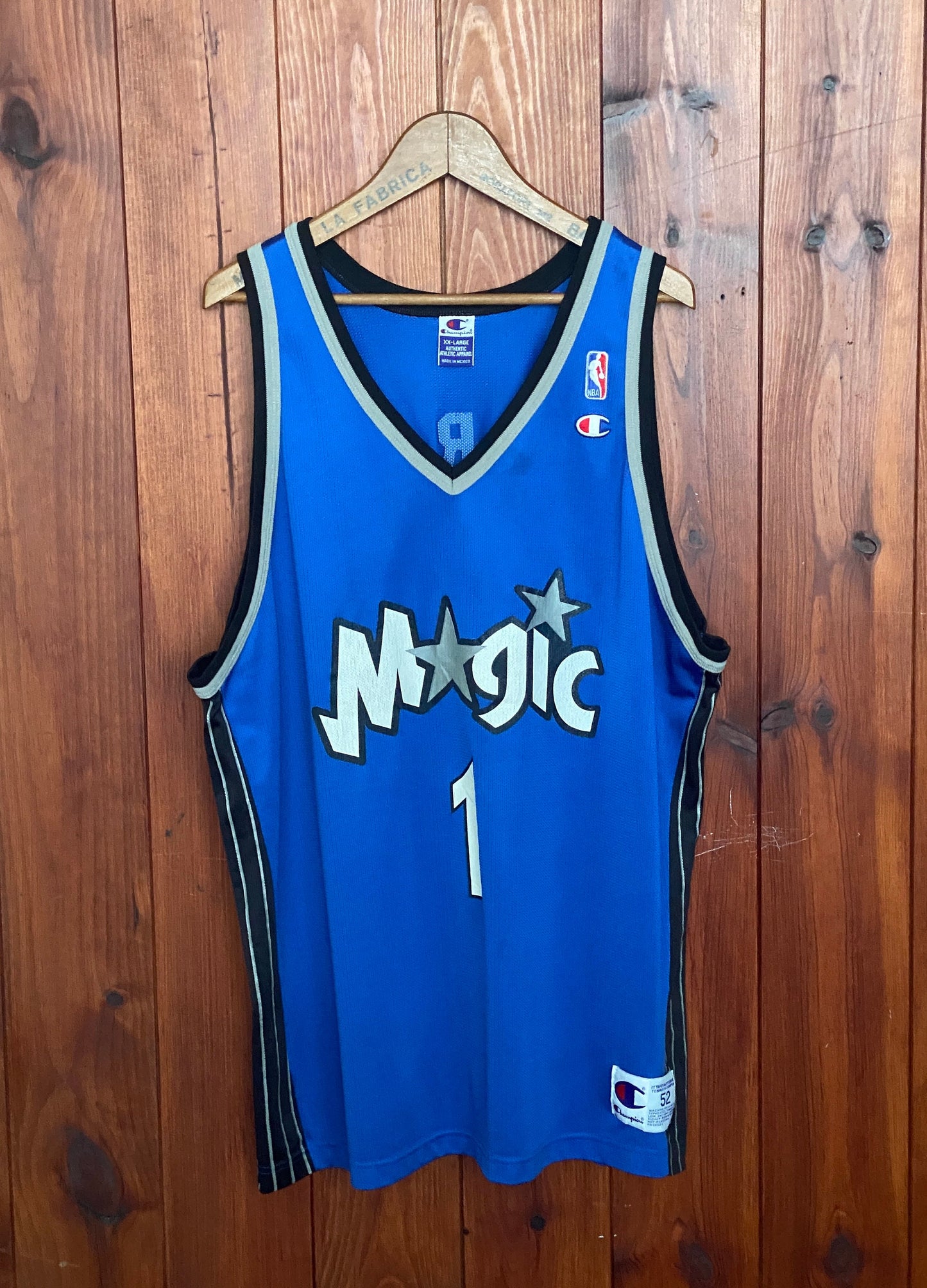 Vintage 90s Hawks Terry #31 NBA Jersey - Size 52 | Made by Champion