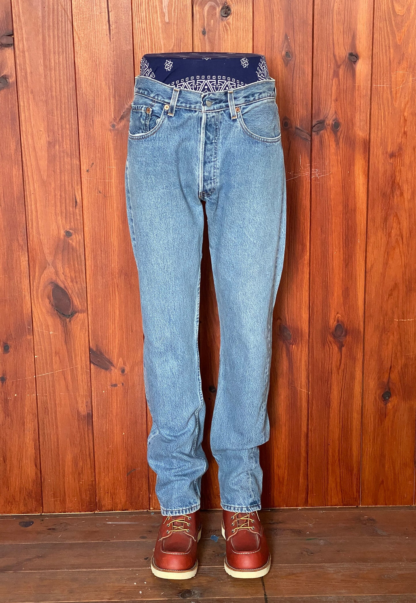 Levi's 501 Vintage Jeans Made In Mexico - Size 32x34 Blue