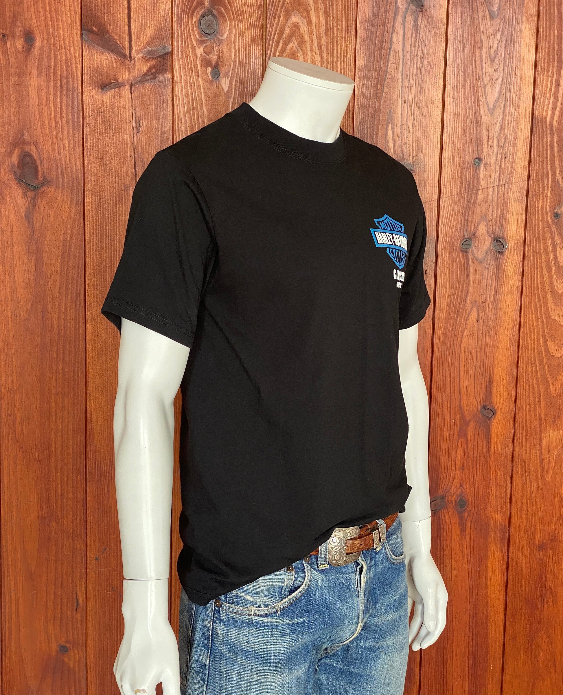 Vintage 1989 Harley Davidson T-Shirt - Size M | Made in Mexico | Authentic Collectible"