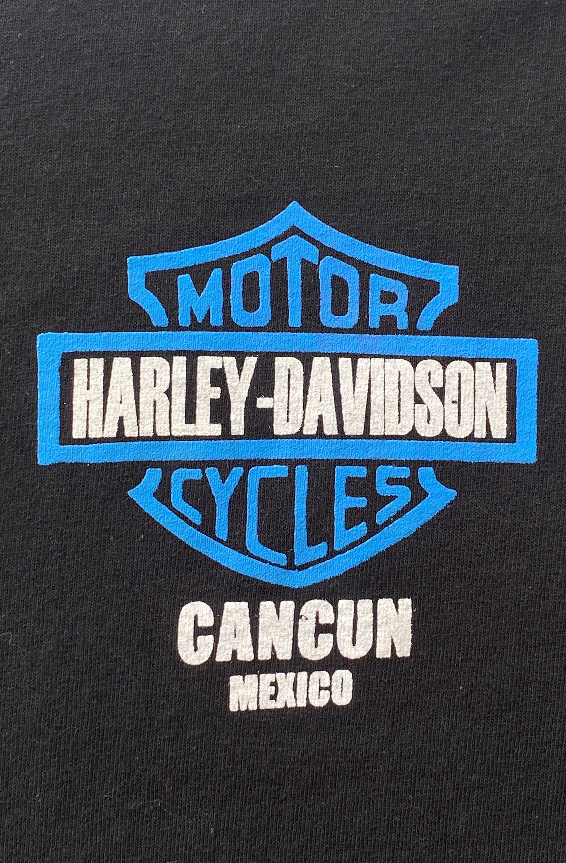 Vintage 1989 Harley Davidson T-Shirt - Size M | Made in Mexico | Authentic Collectible"