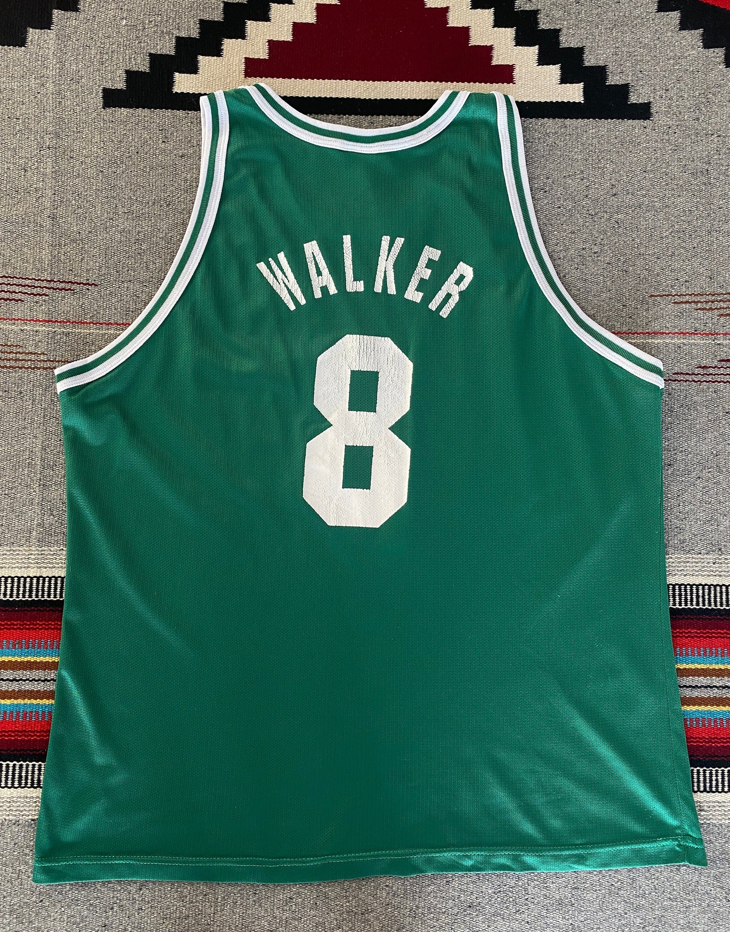 Vintage 90s NBA Celtics #8 Walker Jersey - Size 48 | Made by Champion