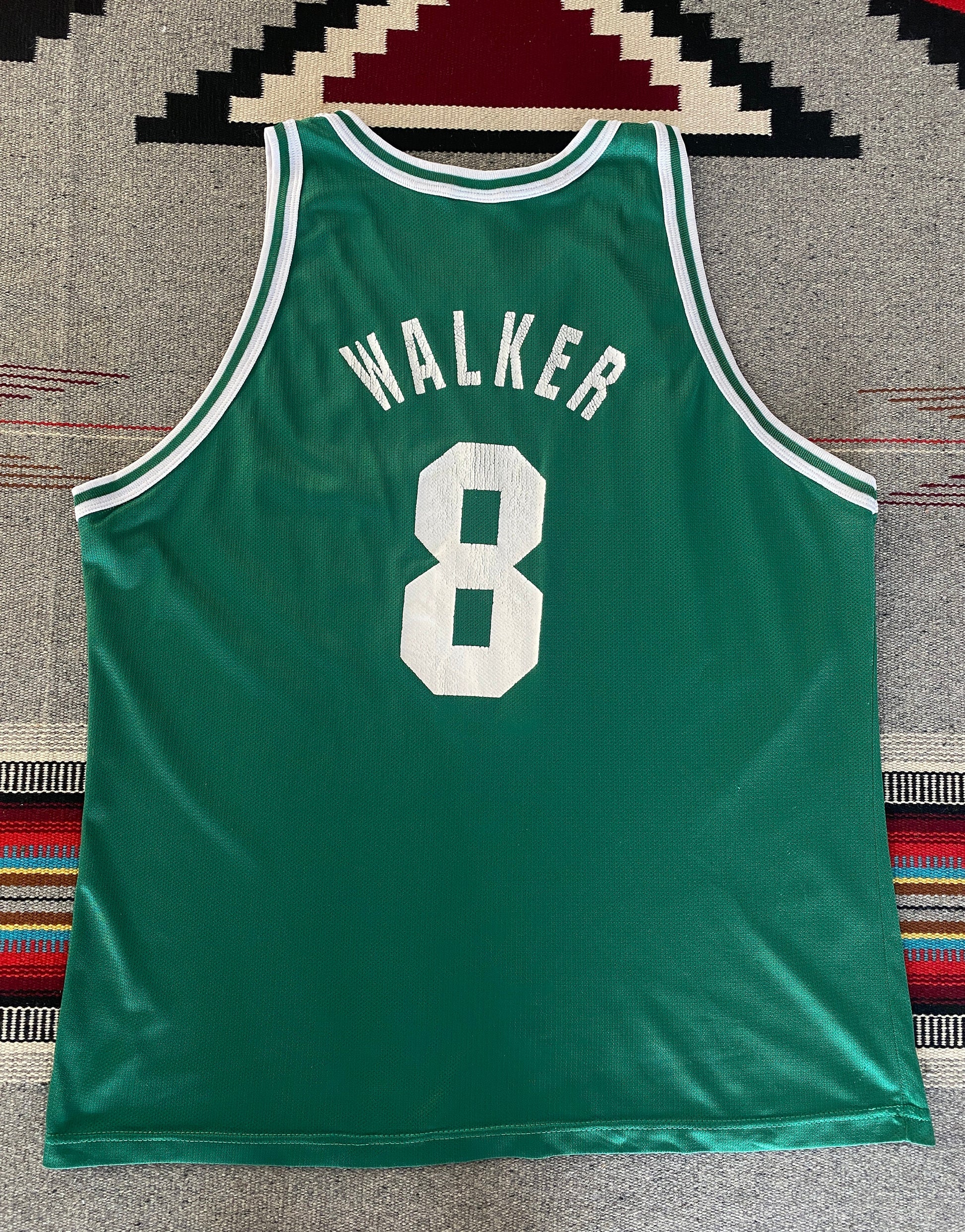 Vintage 90s NBA Celtics #8 Walker Jersey - Size 48 | Made by Champion