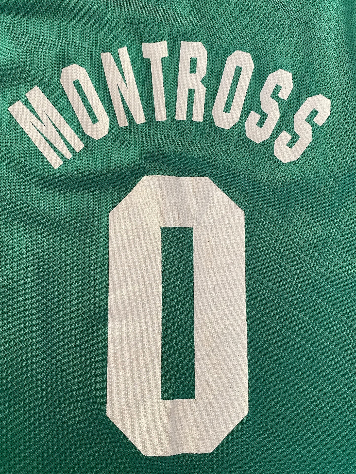 Authentic Size 44 Eric Montross #0 Celtics Vintage 90s Jersey | Made in USA by Champion