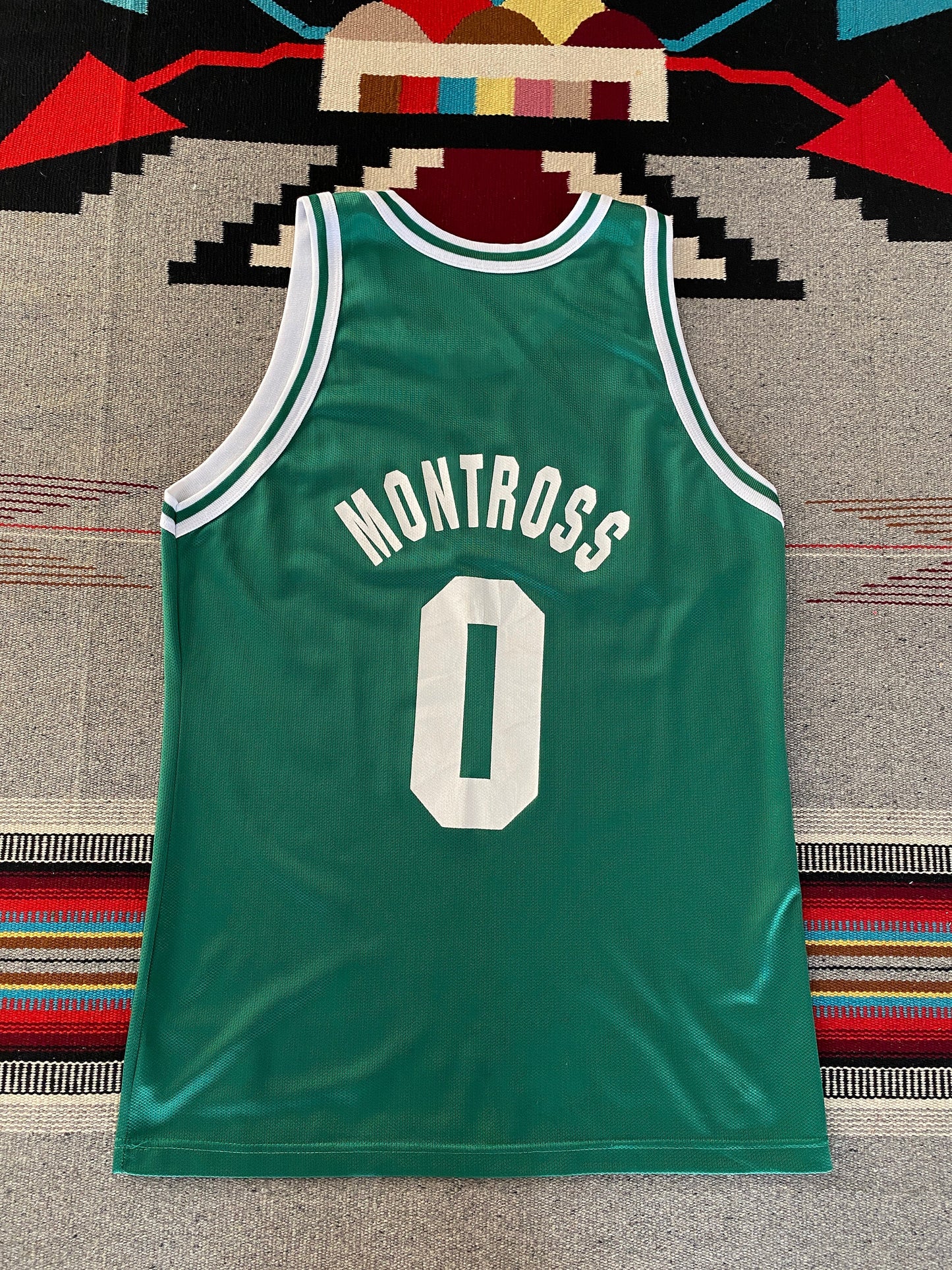 Authentic Size 44 Eric Montross #0 Celtics Vintage 90s Jersey | Made in USA by Champion