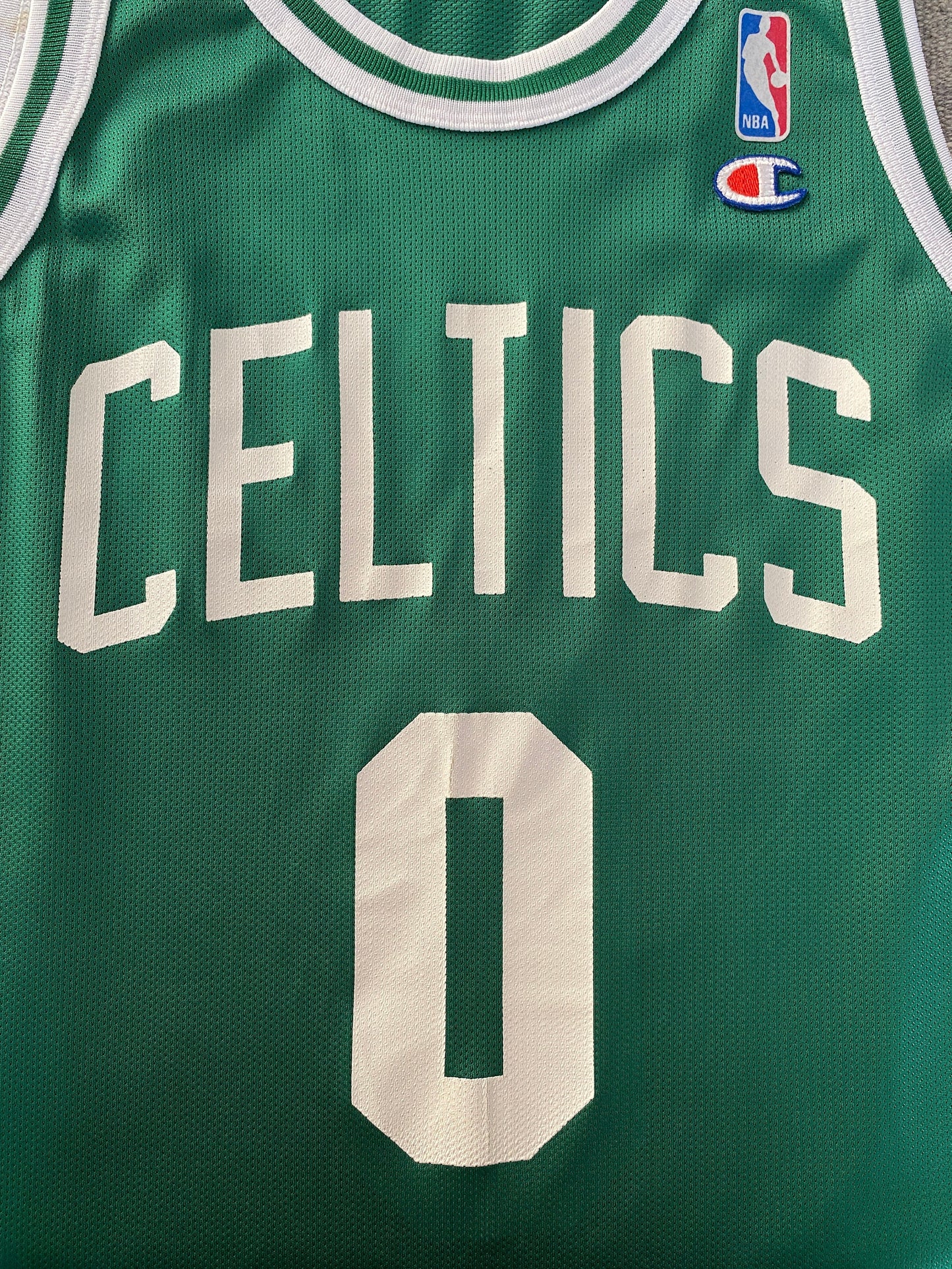 Authentic Size 44 Eric Montross #0 Celtics Vintage 90s Jersey | Made in USA by Champion