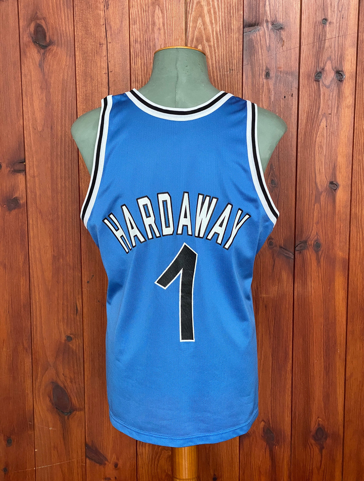 Size 44. #1 Hardaway Orlando 90s Champion NBA Jersey Made in USA-AJ357 Studio