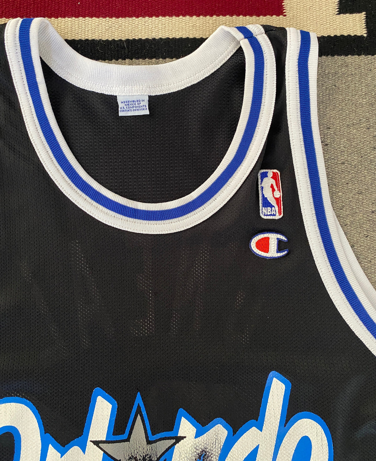Size 40. #32 O Neal Orlando 90s Champion NBA Jersey-AJ357 Studio
