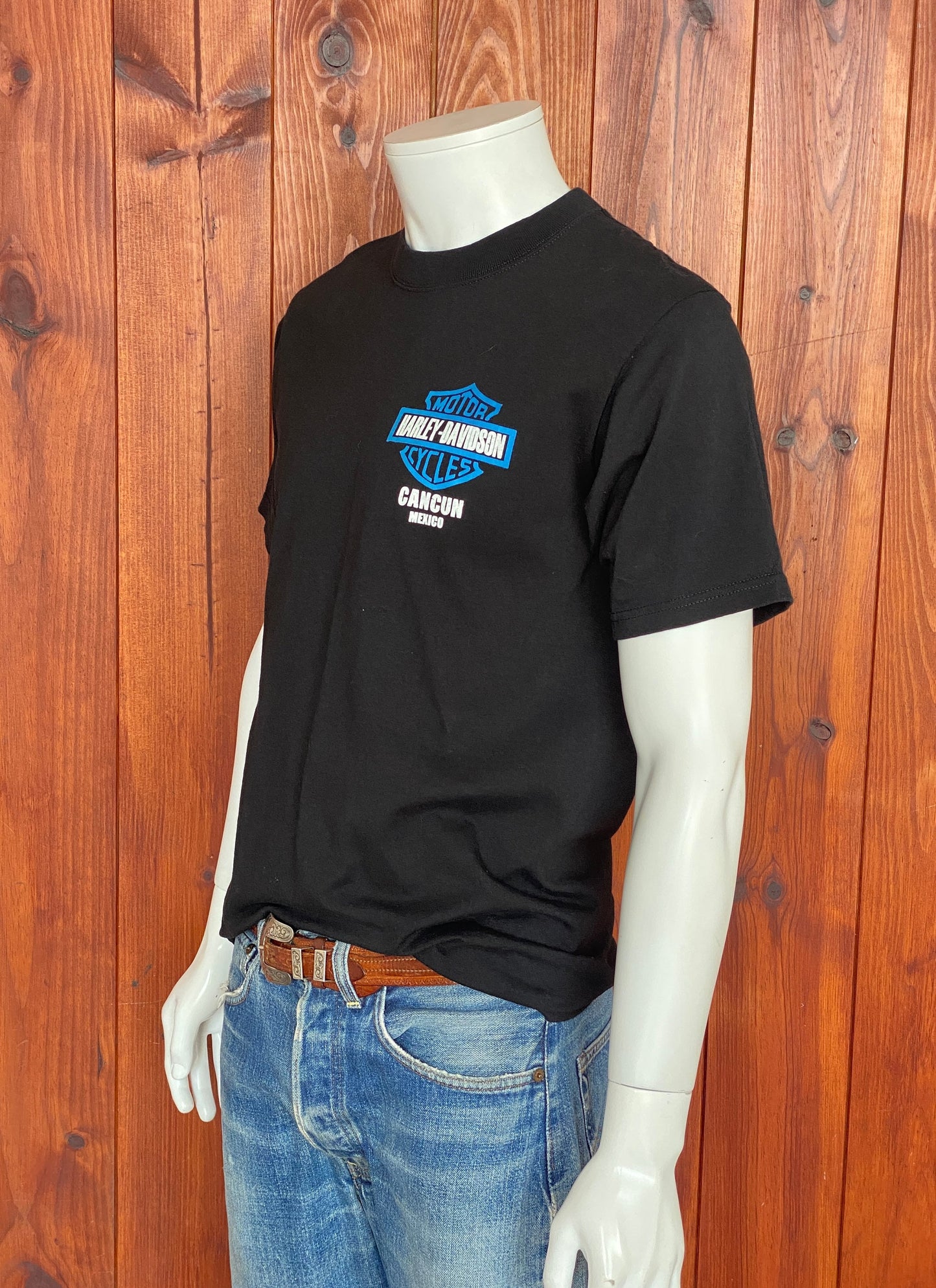 Vintage 1989 Harley Davidson T-Shirt - Size M | Made in Mexico | Authentic Collectible"