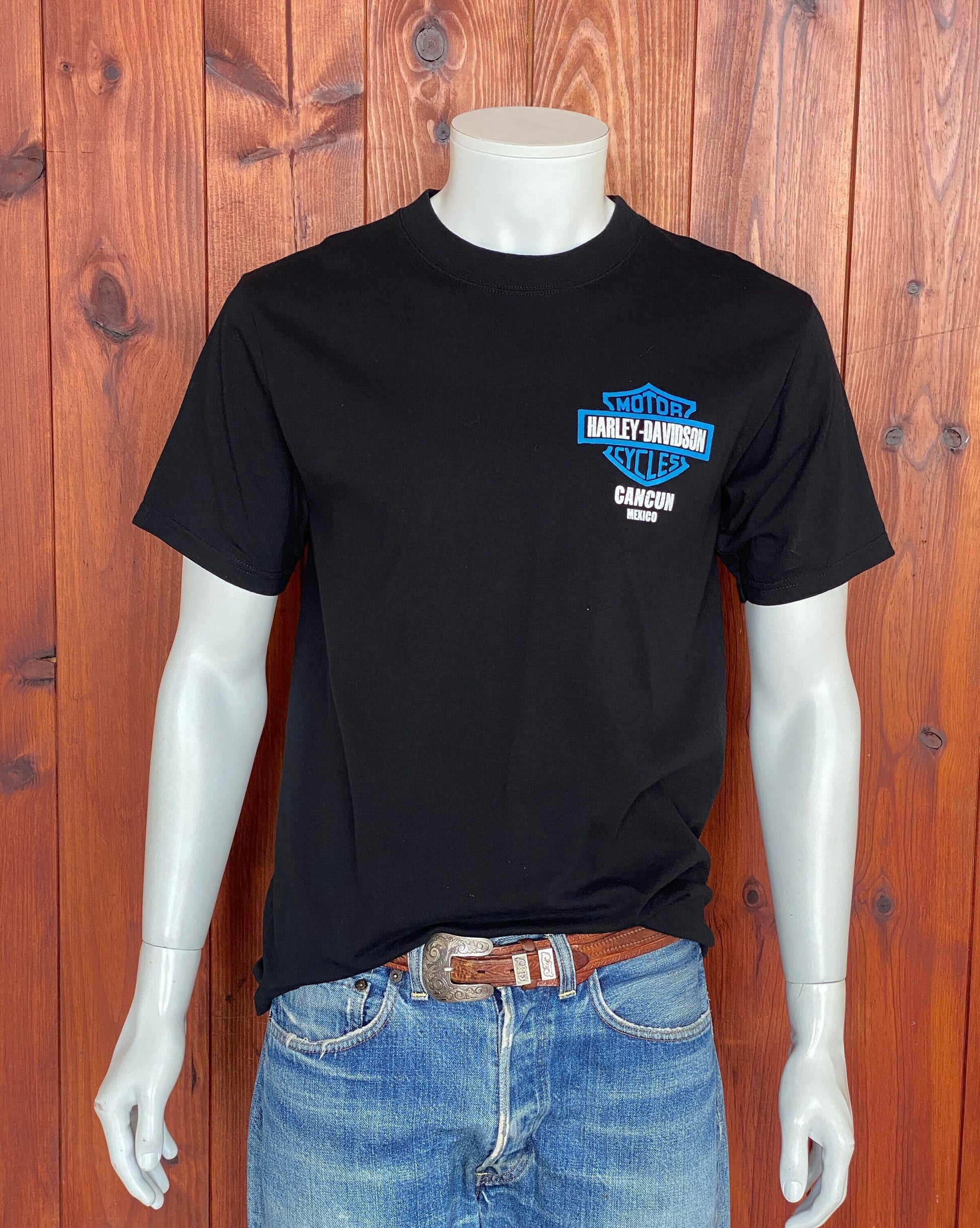 Vintage 1989 Harley Davidson T-Shirt - Size M | Made in Mexico | Authentic Collectible"