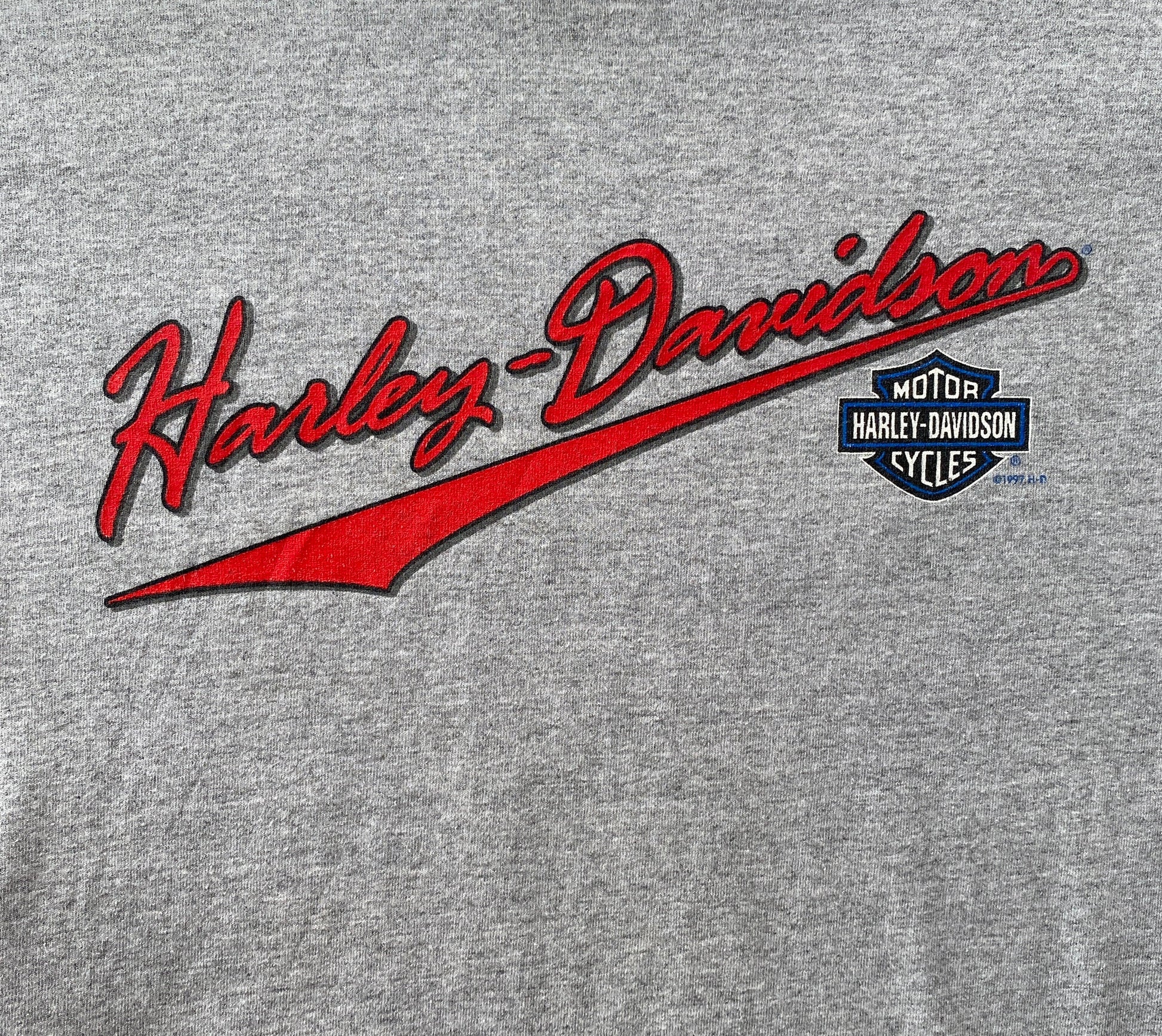 Vintage 90s Harley Davidson T-Shirt - Size M | Made in USA | Retro Biker Style