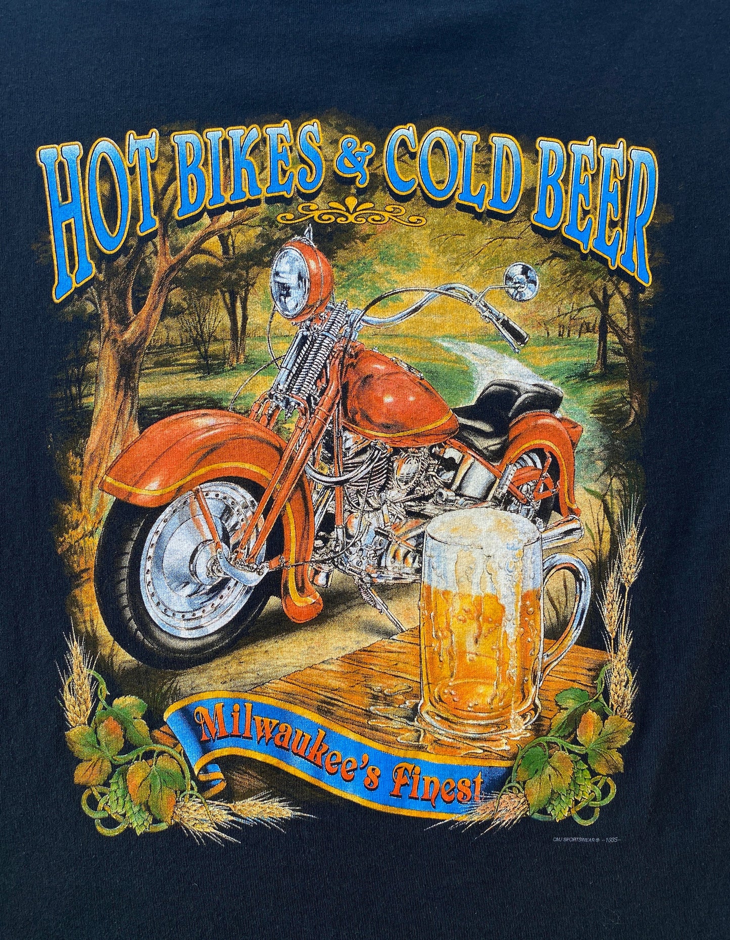 Med. 90s Harley Davidson vintage t shirt Made In USA