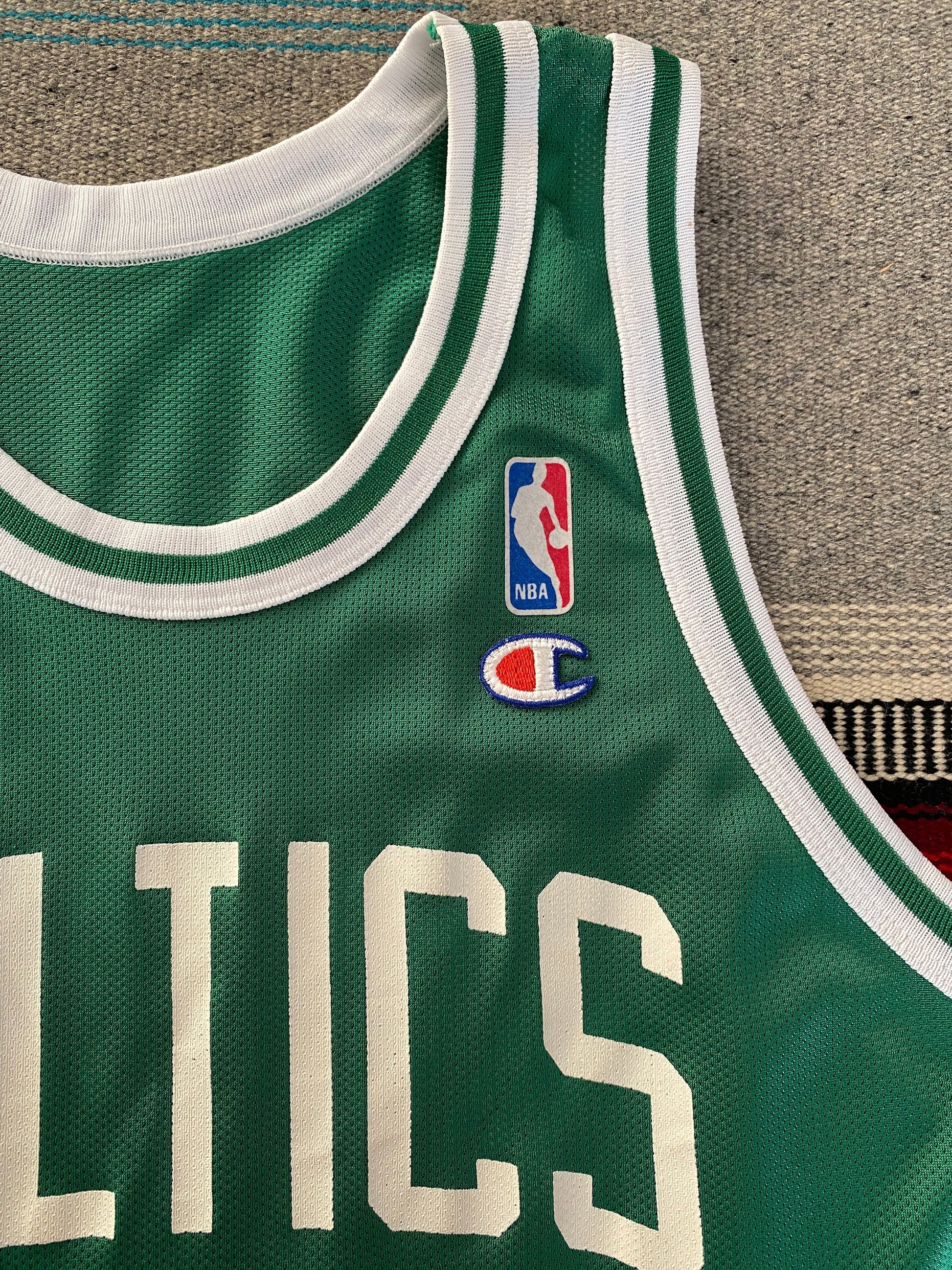 Authentic Size 44 Eric Montross #0 Celtics Vintage 90s Jersey | Made in USA by Champion