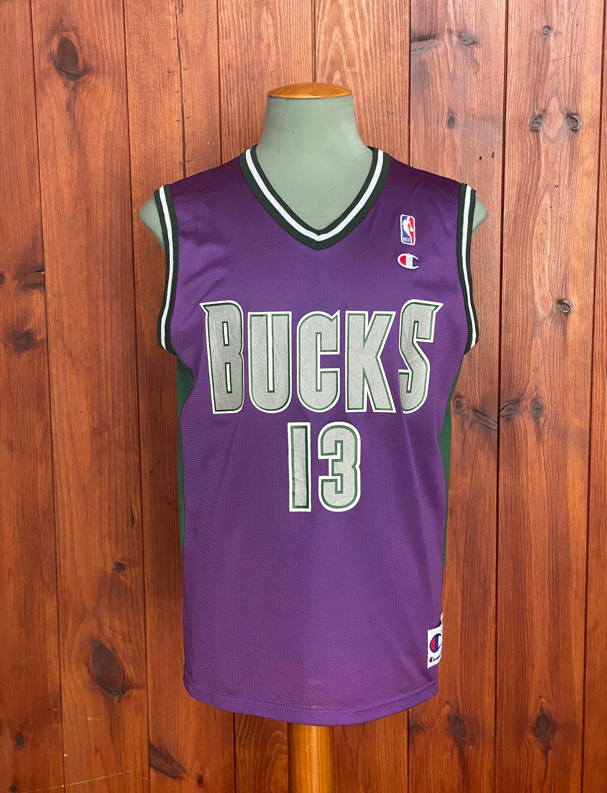Glenn Robinson #13 - Bucks Vintage NBA Jersey - Size 44