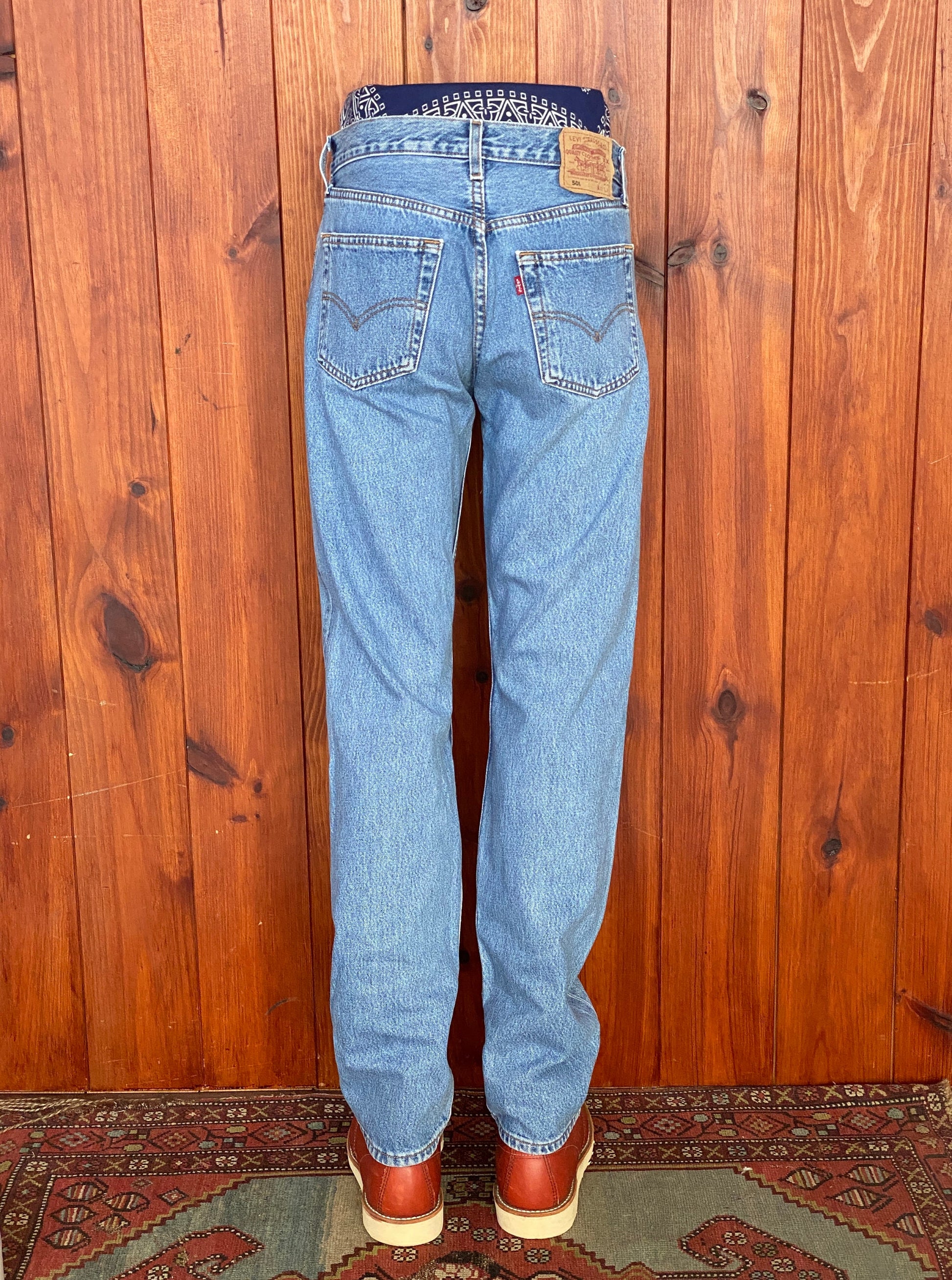 Levi's 501 Vintage Jeans Made in Mexico - Size 32x34 BLUE