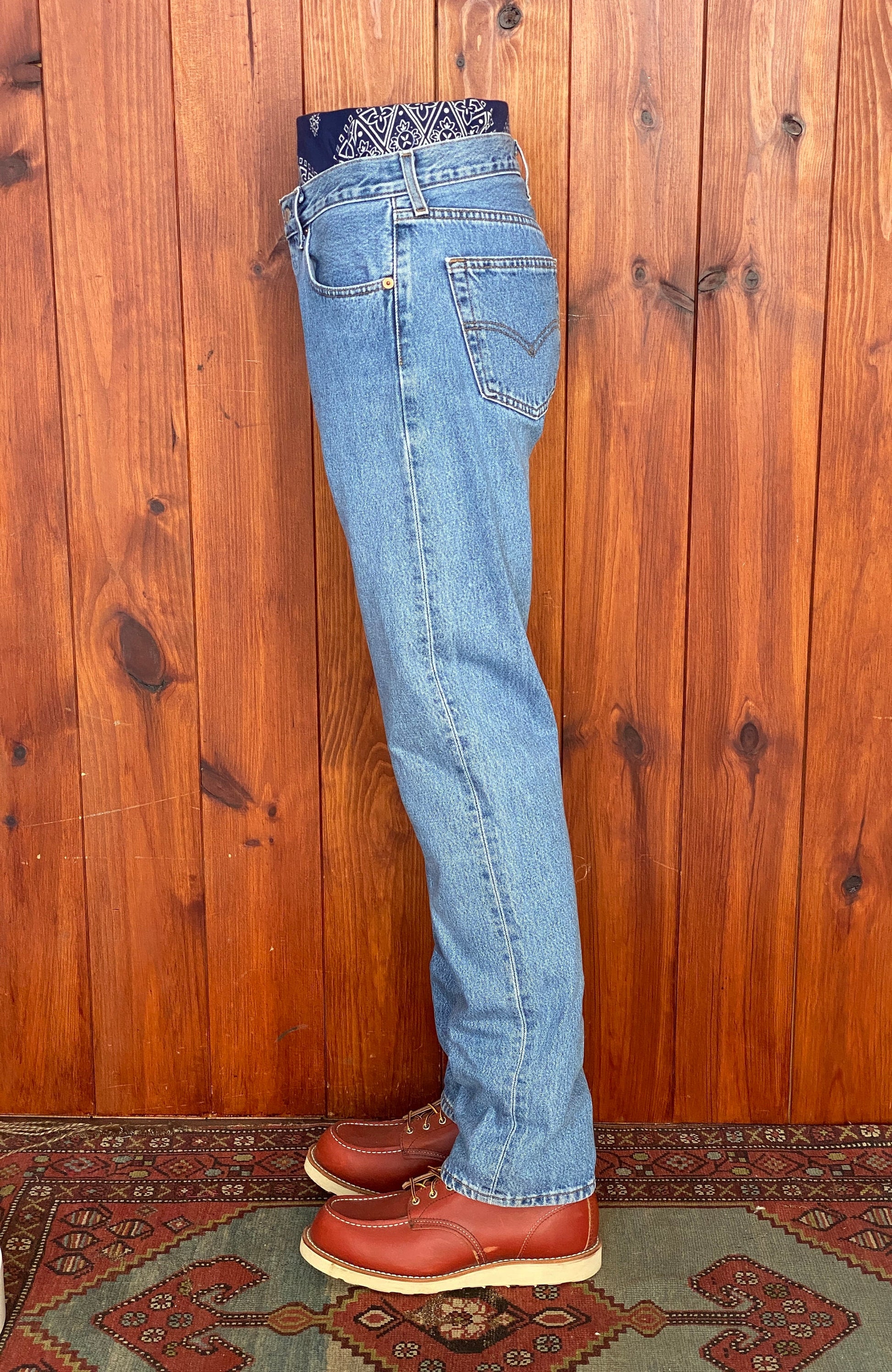 Levi's 501 Vintage Jeans Made in Mexico - Size 32x34 BLUE